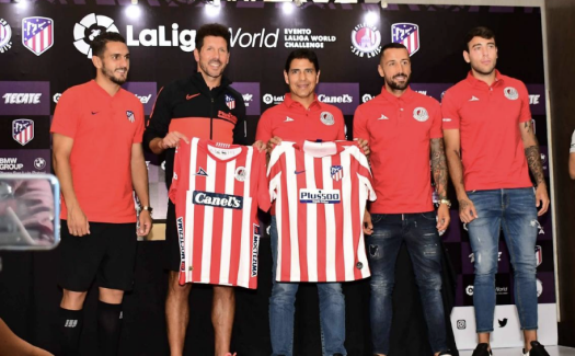 Partido de LaLiga World del Atlético de Madrid